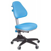 Кресло детское KD-2/BL/TW-55 светло-голубой  - u-office.su