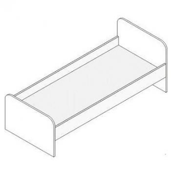 Кровать КДл-14 - ООО "Урал-офис" продажа офисной и металлической мебели, офисных кресел, металлических кроватей в Екатеринбурге u-office.su