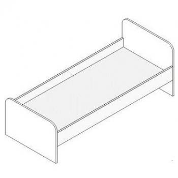 Кровать КДл-14 - ООО "Урал-офис" продажа офисной и металлической мебели, офисных кресел, металлических кроватей в Екатеринбурге u-office.su