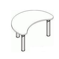 Стол фигурный СДРф-7.3 - ООО "Урал-офис" продажа офисной и металлической мебели, офисных кресел, металлических кроватей в Екатеринбурге u-office.su