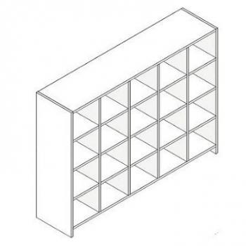 Шкаф для горшков ШГ-20 - ООО "Урал-офис" продажа офисной и металлической мебели, офисных кресел, металлических кроватей в Екатеринбурге u-office.su
