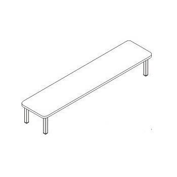 Скамья СкД-1 - ООО "Урал-офис" продажа офисной и металлической мебели, офисных кресел, металлических кроватей в Екатеринбурге u-office.su