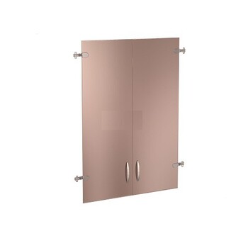 Двери стеклянные 3 секции Арт. 63.38 - ООО "Урал-офис" продажа офисной и металлической  мебели, офисных кресел, металлических кроватей в Екатеринбурге u-office.su