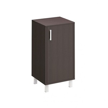 Шкаф для документов низкий универсальный ПРАВЫЙ, дверь ДСП без замка В 411-812 - ООО "Урал-офис" продажа офисной и металлической  мебели, офисных кресел, металлических кроватей в Екатеринбурге u-office.su