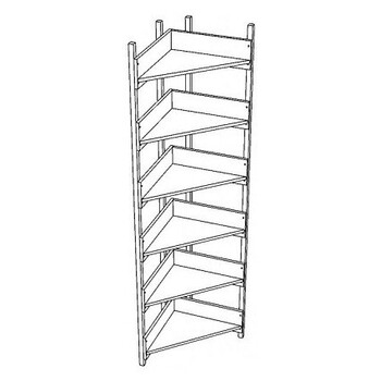 Стеллаж Лц.СТУ - ООО "Урал-офис" продажа офисной и металлической  мебели, офисных кресел, металлических кроватей в Екатеринбурге u-office.su