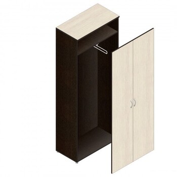 Шкаф для одежды Р.Ш-5 - ООО "Урал-офис" продажа офисной и металлической  мебели, офисных кресел, металлических кроватей в Екатеринбурге u-office.su