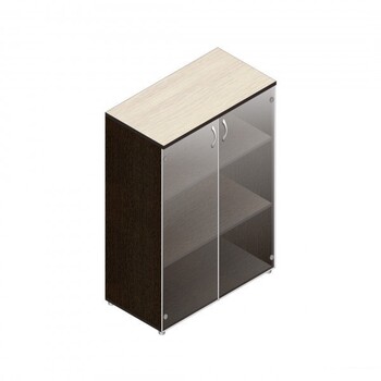 Шкаф для документов средний Р.Шс-3СБ прозрачное стекло - ООО "Урал-офис" продажа офисной и металлической  мебели, офисных кресел, металлических кроватей в Екатеринбурге u-office.su