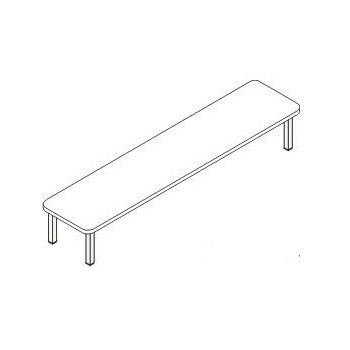 Скамья СкД-1 - ООО "Урал-офис" продажа офисной и металлической  мебели, офисных кресел, металлических кроватей в Екатеринбурге u-office.su